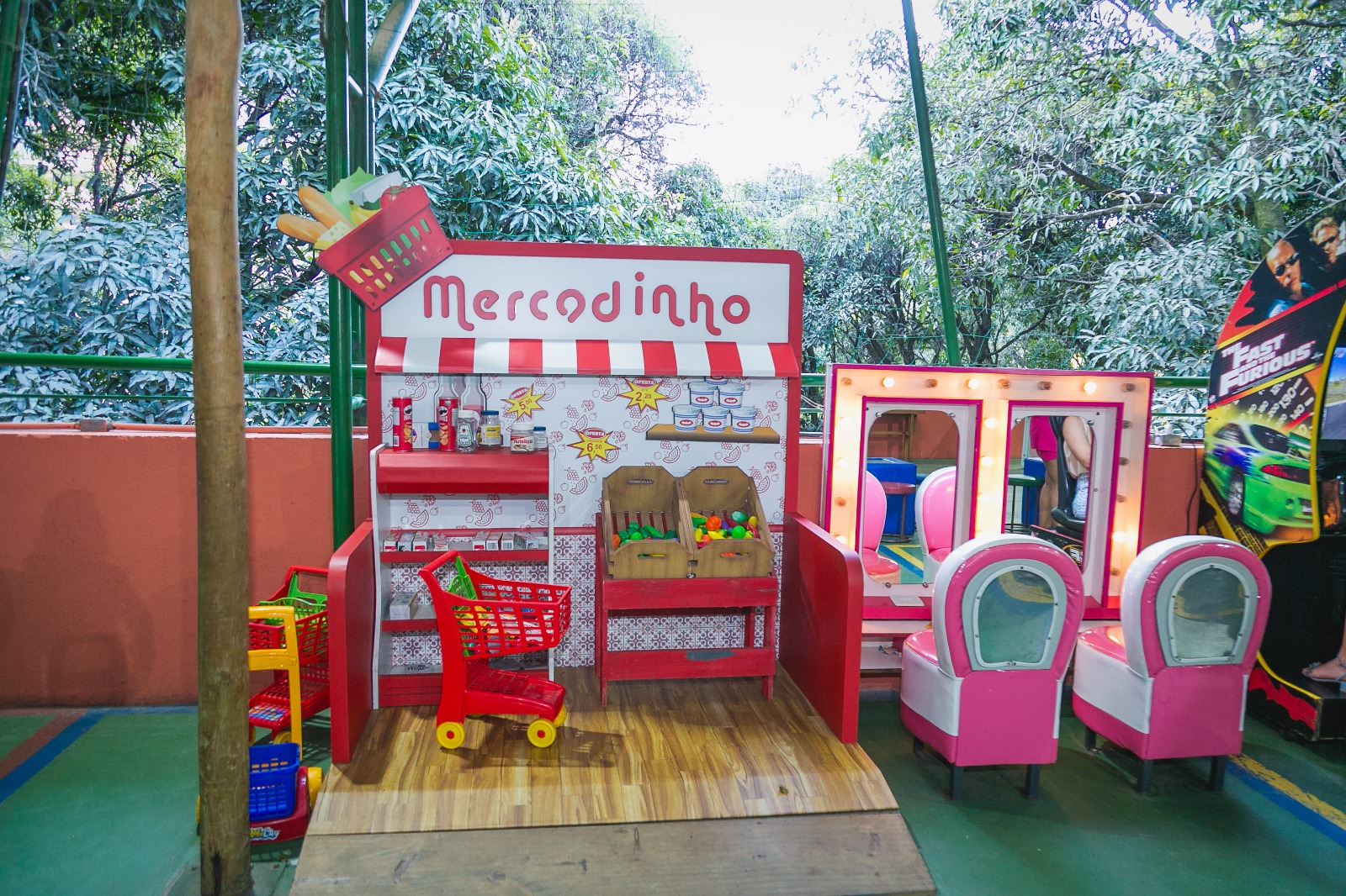 Mini mercadinho em festas